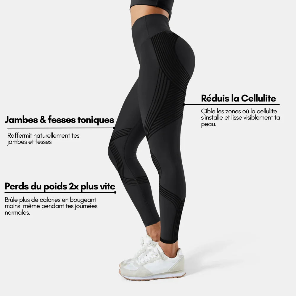 Legging Sculptant 3D Anti-Cellulite – SOLUX Active