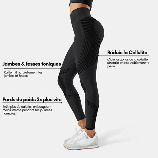 Legging Sculptant 3D Anti-Cellulite – SOLUX Active